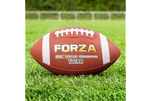 FORZA TD100 American Football Game Ball | F-Grip™ Grip Design | Packs of 1, 3, 40 or 45