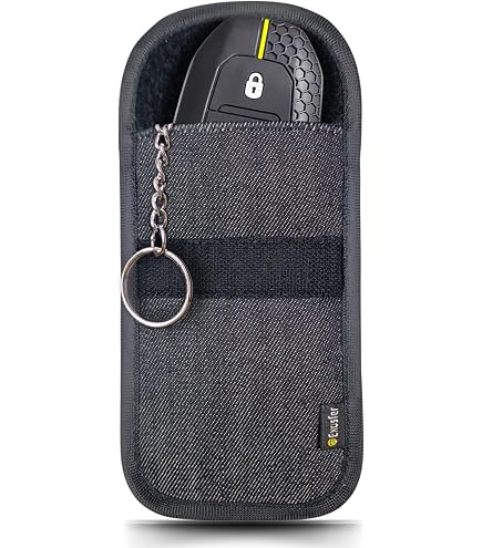 Custodia Chiavi Vera Pelle Per Renault E Dacia - Keyless Go, Con Anello