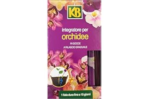 ITAL-AGRO INTEGRATORE PER ORCHIDEE IN GOCCE A RILASCIO GRADUALE 6 FIALE NUTRIMENTO ORTO GIARDINO