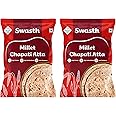 SWASTH FOOD PRODUCTS Millet Chapati Atta|Rich In Dietary Fiber, 55% Millets|Low soft rotis |Carbohydrates,Atta Contains Low Glycemic Index |Helps To Control Sugar Levels, 2000 gram