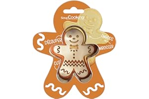 ScrapCooking Cortador + repujado Madera Ginger 2091