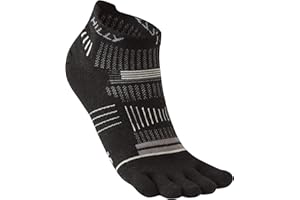 Hilly Unisex Toes - Socklet - Min Cushioning, Running Sock