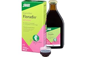 Kräuterblut Floradix mit Eisen - Lösung zum Einnehmen 1x 700 ml - bei erhöhtem Eisenbedarf zur Vorbeugung von Eisenmangel - p