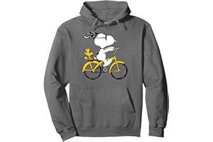 PEANUTS Bicicleta de montar Snoopy & Woodstock Sudadera con Capucha