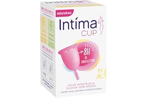 Intima Cup - Coupe Menstruelle Taille 1 - Protection et Confiance - Flux Régulier