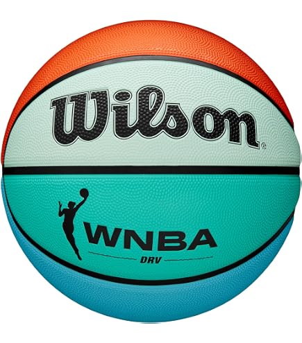 Wilson MVP Pallone Da Basket In Gomma Per Esterni – Taglia 6, Marrone, Resistente Per Campi Da Gioco E Allenamento - 4