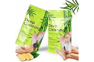 Rissler, 20 Cerotti Detox Piedi - 100% Naturali con Aceto di Bambù e Zenzero - Allevia Stress e Migliora il Sonno - Cerotti Giapponesi Originali 2023 entrate