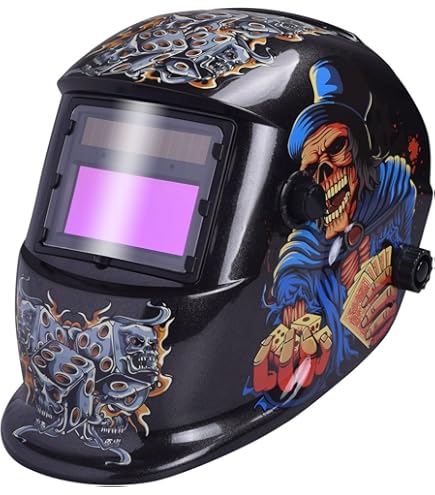 Maschera Da Saldatura Auto-Oscurante Nuzamas - Protezione UV/IR, DIN 4-13, Per Arc, MIG, TIG - Foto 10