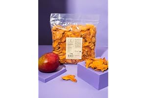 KoRo - mango Kent a fette bio 1 kg - Sapore dolce-fruttato - Senza zuccheri aggiunti - Mango essiccato della varietà Kent