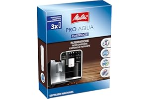 ‎MELITTA Melitta Filterpatronen Pro Aqua (3 Patronen) – Kalkfilter für Kaffeevollautomaten, verhindern Kalkablagerungen & reduzieren Schadstoffe für den besten Kaffeegeschmack
