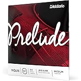 D'Addario J810 4/4M Prelude Keman Teli | Prelude keman telleri &ouml;ğrenciler i&ccedil;in sıcak ses, m&uuml;kemmel konuşma, y&uuml;ksek dayanıklıl