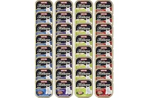 animonda Vom Feinsten Adult Fisch & Fleisch Vielfalt (32 x 100 g), Nassfutter für ausgewachsene Katzen, Katzenfutter ohne Getreide und Zucker, fein-stückige Pasteten