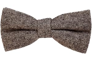 DonDon Pajarita de algodón para hombre de 12 x 6 cm ajustable y lista para usar