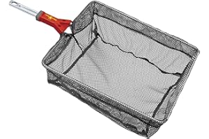 WOLF-Garten multi-star Teichkescher WK-M (Kescher mit feinen Maschen, 35 x 30 cm Seitenlänge, ideal zur Entfernung von Laub, Wasserlinsen, Algen im Gartenteich & Umsetzen von Fischen) 71ANA011650