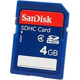 SanDisk 4GB Class 4 SDHC Flash Memory Card- SDSDB-004G-B35 (Label May Change)