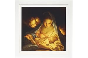 UK GREETINGS Religijna kartka świąteczna - tradycyjny wzór Maryja i Jezus