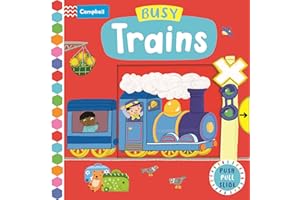 Busy Trains (Campbell Busy Books, 9)