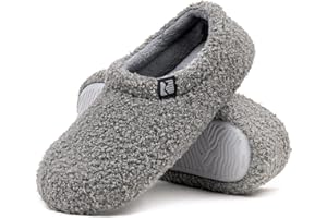 RockDove Pantofola da Donna in Pile Teddy con Schiena Chiusa per Interni