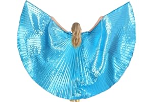 MUNAFIE Flügel Halloween Kostüm für Mädchen und Jungen Feenflügel Isis Wings Flügel Kostüm für Karneval Cosplay Party