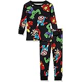 Amazon Essentials Marvel Set da Notte Pigiama in Flanella Bambini e Ragazzi, Confezioni Multiple