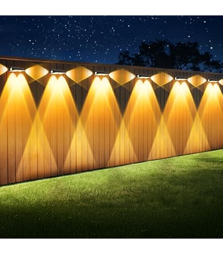 6Pcs Solar Deck Lights Ip55 Waterproof Acrylic Bubble Warm White Rgb Outdoor Lamp, Yes