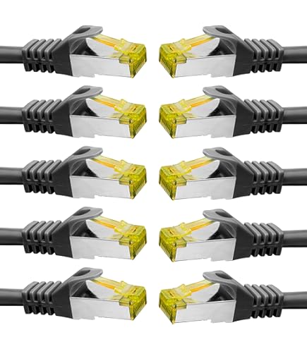 DIGITUS Glasfaserkabel OM2 LC/LC 1m - Orange Multimode Kabel Für Netzwerk