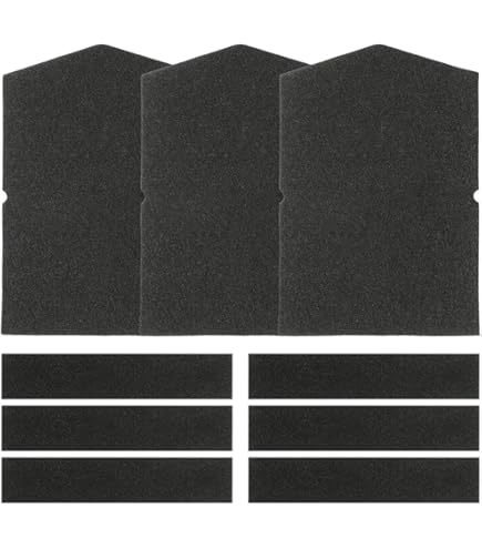 4X Ersatz Schaumfilter-Set für Miele 9688381 6057930 T8000 T 9747 9767
