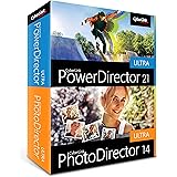 CyberLink PowerDirector 21 Ultra & PhotoDirector 14 Ultra | Benutzerfreundliches Videobearbeitungsprogramm für PC mit Greensc