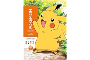 Coloriages mystères - Pokémon: Colorie les chiffres et découvre l'image