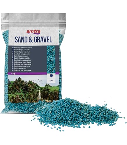 Lot 6000 Galets Lumineux Bleus 3-5 Mm 150g – Pierres Fluorescentes Noctiluques Pour Aquarium, Jardin, Aquascaping & Décoration