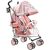 my babiie billie faiers mb30 pink stripe pushchair