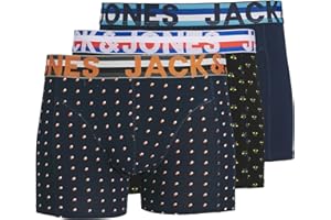 JACK & JONES Bokserki (szorty) Mężczyźni Jachenrik Trunks 3 Pack Noos