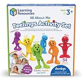 Learning Resources All About Me Feelings Activity Set - Emotional Regulation Tools for Kids, Preschool Classroom Must Haves, 