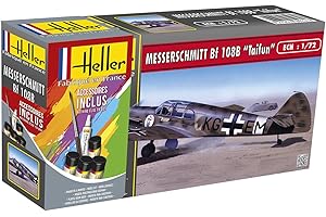 Heller Maquette, 56231, messerschmitt bf 108 b taifun,1/72