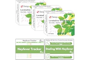 180 Hayfever & Allergy Relief Loratadine10mg Tablets – Non-Drowsy Antihistamine Tablets | JJH Medical Hay Fever Tracker Bundle GSL