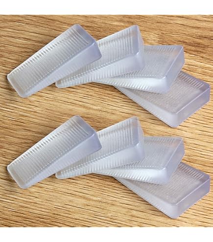 8 Cales Transparentes Qianyu - Niveleurs Meubles Et Toilettes Réglables