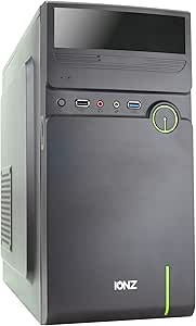 ionz M-ATX PC COMPUTER GAMING MID TOWER CASE BLACK OFFER