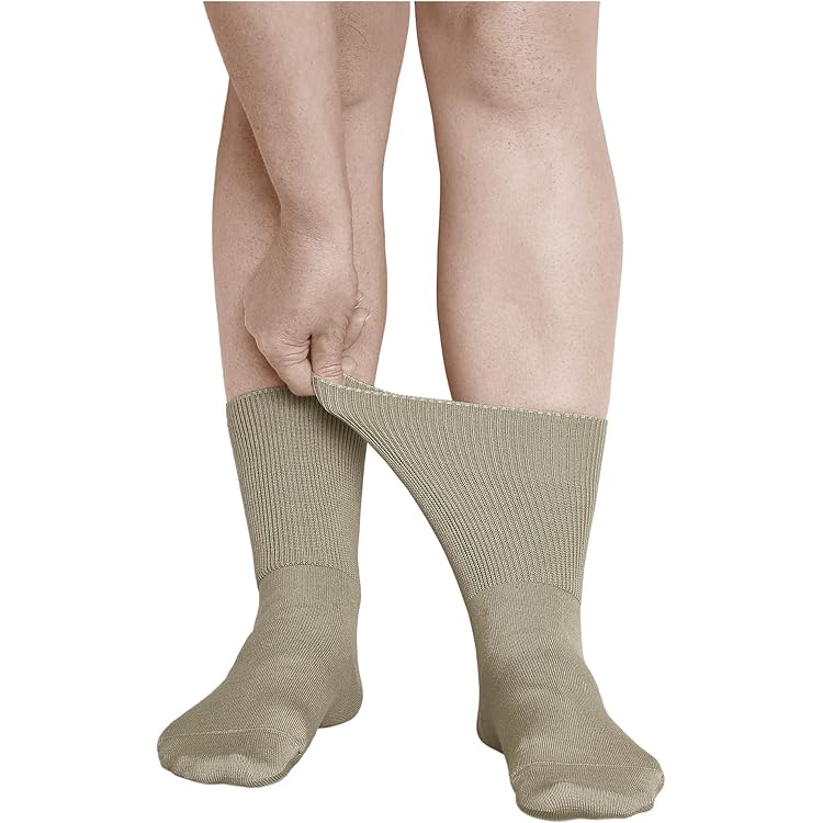 Chaussettes Diabétiques Chaussettes Femme Modal Sans Couture - Lot De 2 Paires Blanc 35-39 Chaussettes Modal Mi-mollet Sans Couture Blanches 35-39 EU