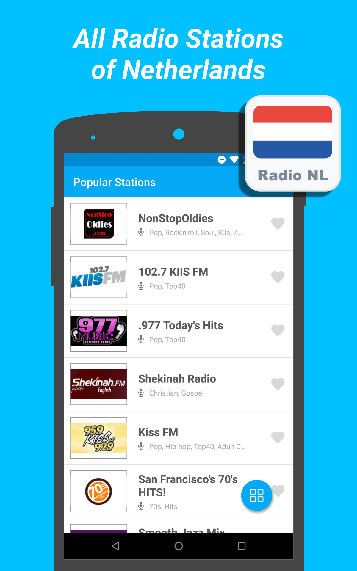 Radio Netherlands All Radio Stations, Tunein now Amazon.co.uk Apps