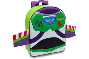 Disney Kids Backpack Toy Story Buzz Lightyear & Woody 3D Childrens School Bag Boys & Girls Rucksack