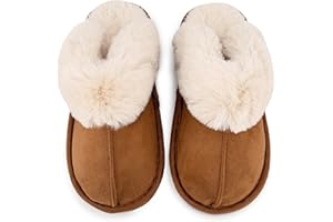 JOMIX Damskie kapcie zimowe futrzane ciepłe wygodne kapcie damskie zimowe miękkie