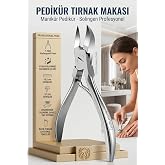 Transformacion Pedik&uuml;r Tırnak Makası &Ccedil;elik Tırnak Et Pensi Manik&uuml;r Makası Solingen Profesyonel 718176