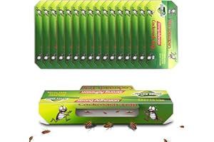 LUNEKUCK 25 Pezzi Trappole Scarafaggi e Blatte Atossico e Insapore Trappola per catturare Scarafaggi Blatte per Casa, Cucina, Soggiorno, Bagno, Camera da Letto, Ufficio, ecc, Proteggi la Famiglia