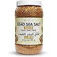 ECOLYTE+ Disinfectant La Parisienne Pure & Natural Dead Sea Salt, Cleanses, Softens, Nourishes, Moisturizes, Bath Salt, Relieve Fatigue, Relief, Relaxing, Exfoliating, Muscle Pain - (Gold, 2 kg)