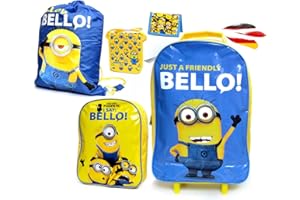 MINIONS Set de Bagage Set, Jaune (Bleu) - MINIONS001032-459*