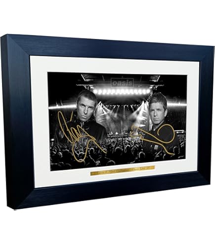 Kitbags & Lockers 12x8 A4 Liam Gallagher Noel Gallagher Oasis Live