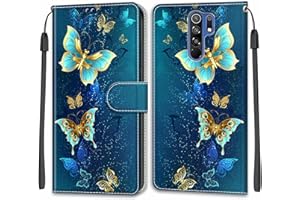 SIENIANLINE Carcasa para Xiaomi Redmi 9 / Poco M2, Flip Magnetic Case con [Ranura para Tarjeta] [Cierre Magnético] Funda para Xiaomi Redmi 9 / Poco M2