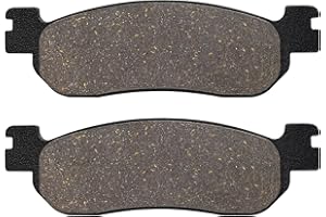 Cnornus Plaquette de Frein Arrière pour Yamaha XP250R XMAX X Max 250 2005-2013 YP 250 R X-Max XMAX 1998-2013 VP 250 X-City YP 125 R X-Max ABS (39D2) 2011-2017 YP 400 X-Max 2013-2016