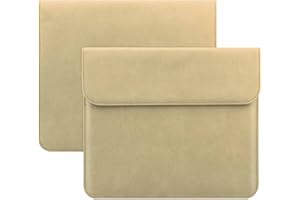 HoYiXi Universal Sleeve Case for 10.2-inch Kindle Scribe (2024 & 2022 Release)10.3-inch Kobo Elipsa eReader 2021/10.3-inch Remarkable 2 Digital Paper 2020 Bag Pouch for 10.2'' 10.9'' iPad eBook, Brown