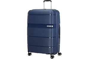 American Tourister Linex, Bagagli Valigia Unisex Adulto, Blau (Deep Navy), L 76 cm - 102 L
